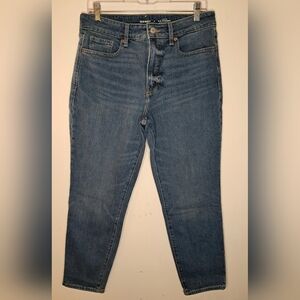 Old Navy Women's High Rise O.G. Straight Ankle Secret Slim Pocket Jeans